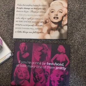 canvas marylyn monroe
